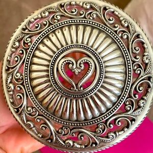 Brighton silver and crystal bowl